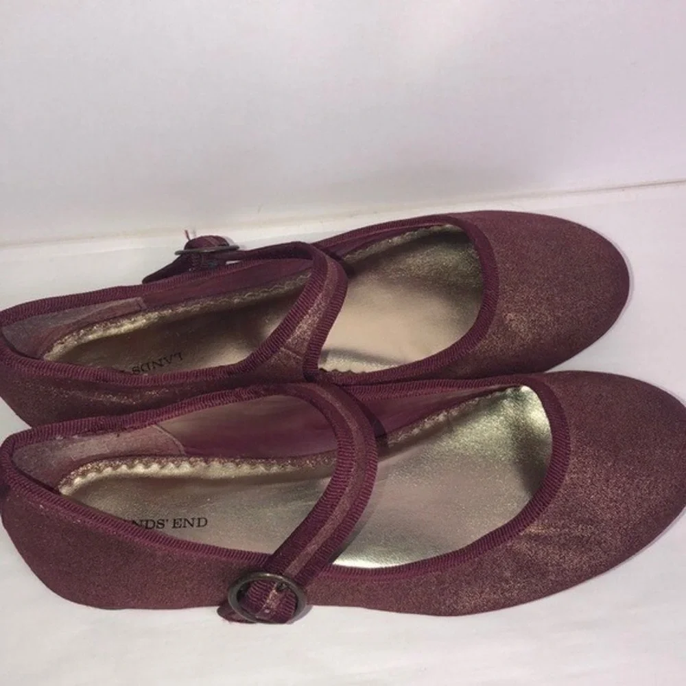 Lands' End Girls Dress Shoes‎ Size 4M